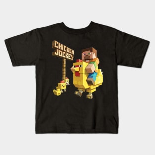 Chicken-Jockey Kids T-Shirt